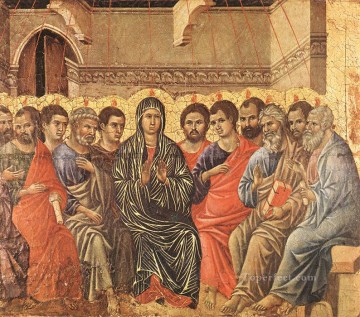 Escuela Pentecostés de Siena Duccio Pinturas al óleo
